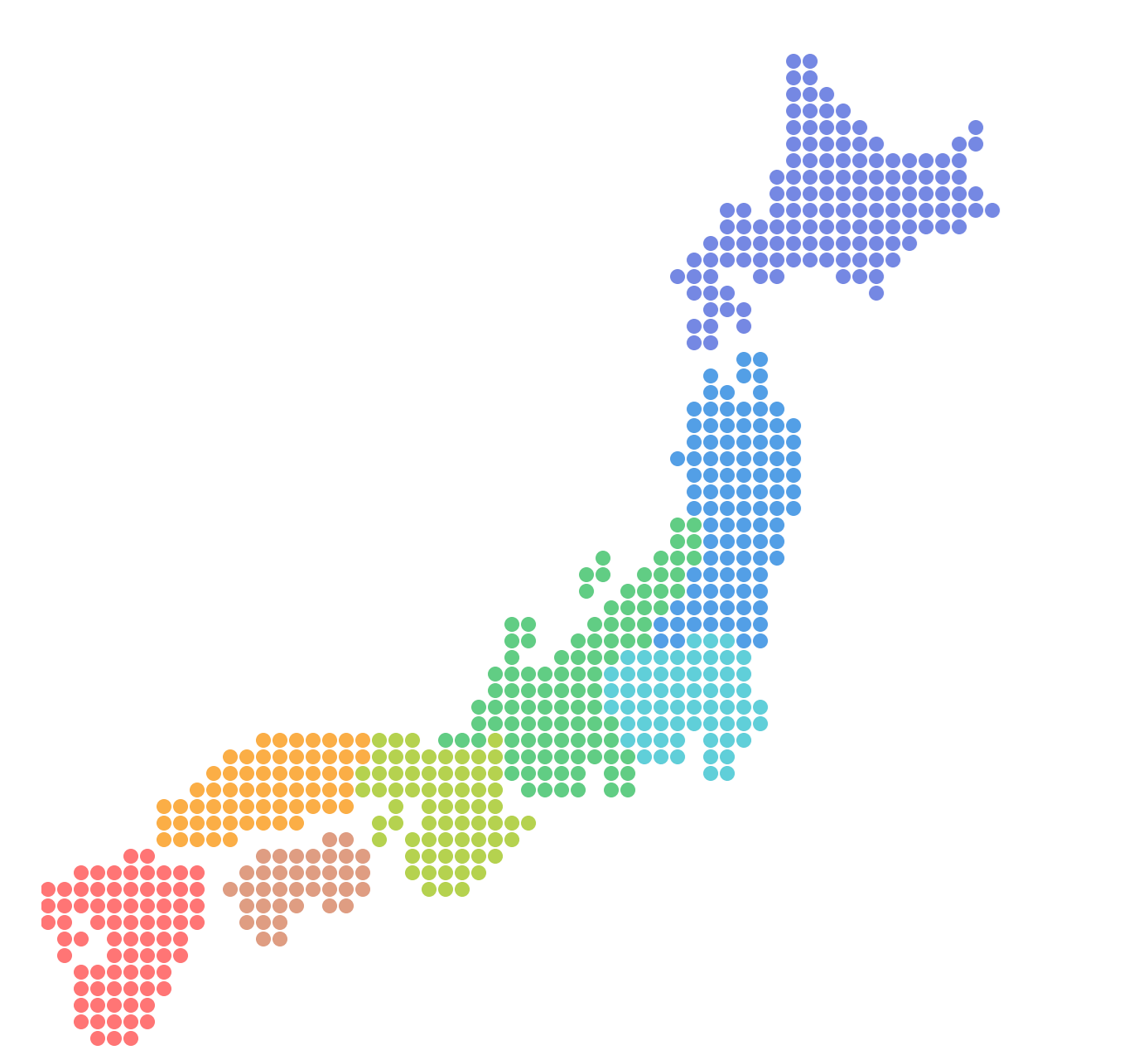 日本地図